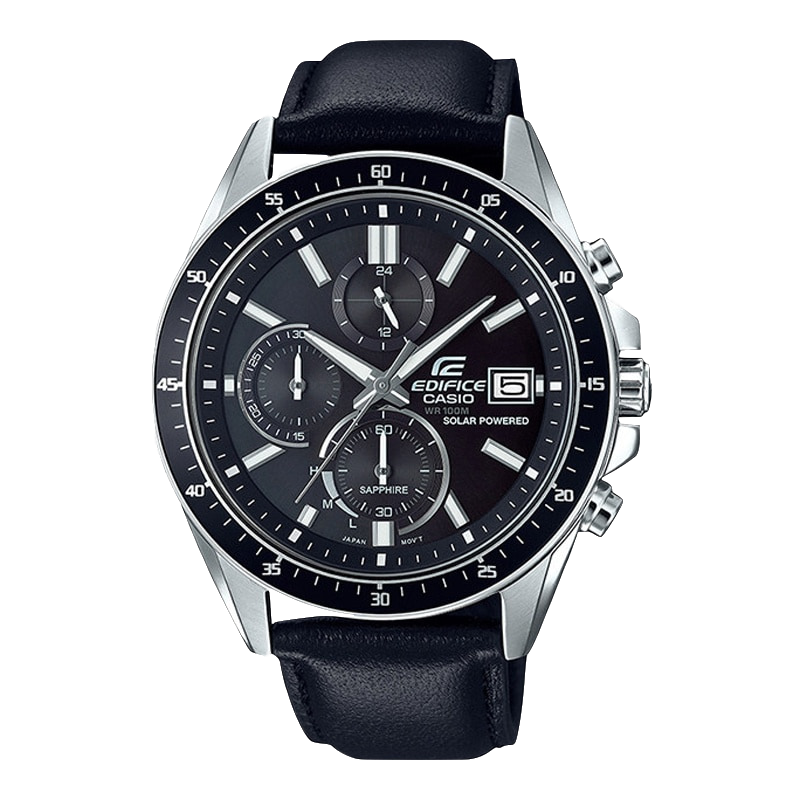 卡西欧（casio）手表 edifice系列太阳能动力日期防水多功能男士手表efs-s510l-1a